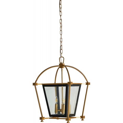 Lampe suspendue - Noir, Doré (1/5)