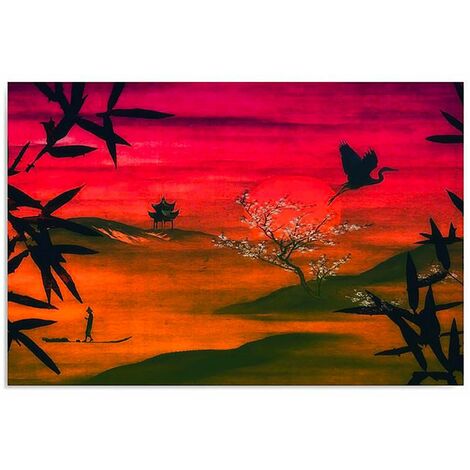 Tableau paysage japonais, Feeby