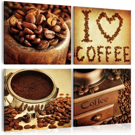Tableau - Coffee - Pleasant Moments 60x60 (1/4)