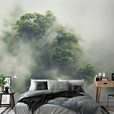 Papier peint Amazone brumeuse - 150 x 105 cm (1/4)