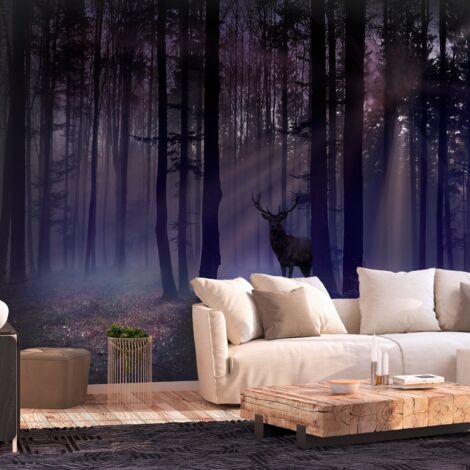 Papier peint Forêt Mystique Seconde Variante - 300 x 210 cm