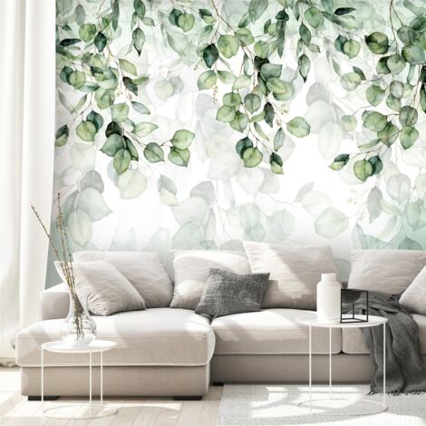 Papier peint Légèreté des feuilles - 150 x 105 cm (1/4)