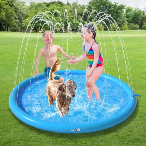 170cm Sprinklerpad Sprinkler Play Matte Splash Wasserspielmatte Wasser Kinder# 