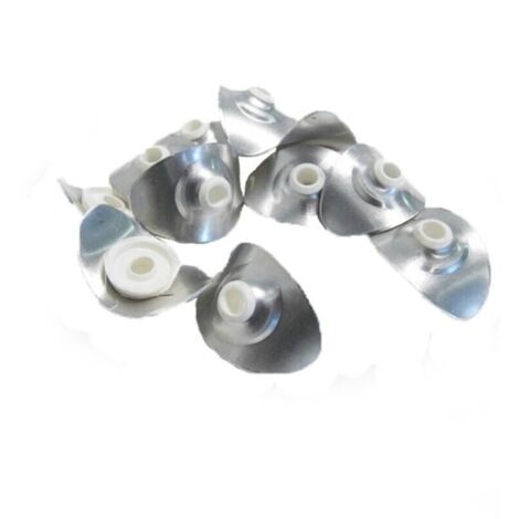 Arandelas de estanqueidad ovaladas para placas onduladas (100 uds) - Aluminio