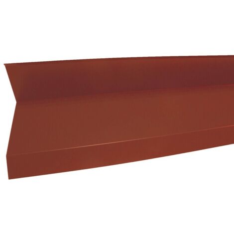 Remate lateral de pared 2100mm - Rojo 8012