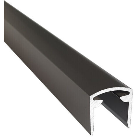 Perfil de Acabado LARKO para Valla 176 cm - Gris Antracita RAL 7016