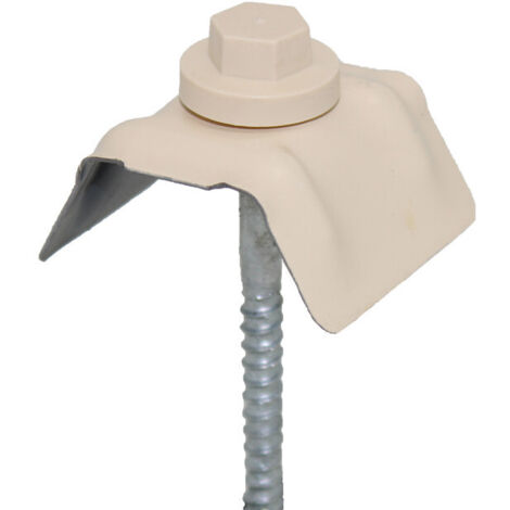Kit de 50 tornillos autoperforantes para chapa sándwich (100x6mm) - Beige RAL 1015