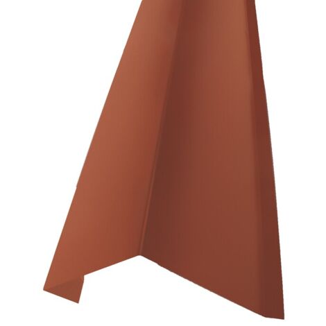 Bordo a muro 2100mm Rosso 8012, L: 2100mm