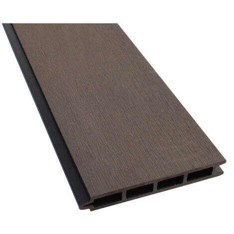 Stecca per recinzione in legno composito Larko L176 cm / L 14,8 cm / P 21 mm - Colore - Marrone, Spessore - 21 mm, Larghezza - 14,8 cm, Lunghezza - 176 cm