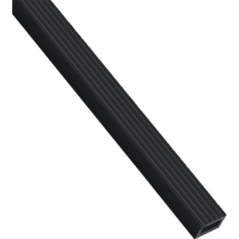 Travetto per terrazza in legno composito - Colore: Nero, spessore 3cm, larghezza 5cm, lunghezza 200cm