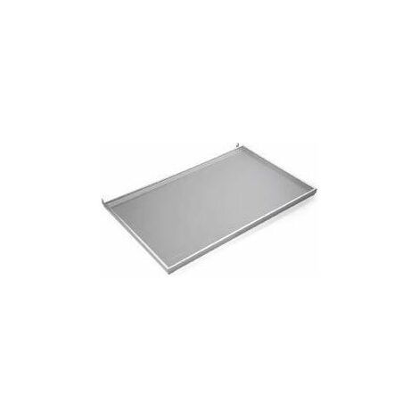 Supporto Per Coperchi E Poggiamestoli Da Cucina, Grigio, In Acciaio E ABS - Organizza Il Piano Di Lavoro, Dimensioni 13,6x18,2x12,3 Cm