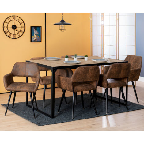 ML-Design Set di 2 sedie da pranzo verdi, Seduta in poliestere, Sedia imbottita con schienale e gambe in metallo nero, Poltrone moderne | Leroy Merlin