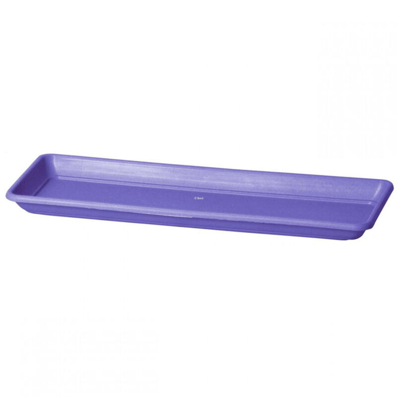 PEBSHOP Vaso O SOTTOVASO Rettangolare Maxi Bianco (SOTTOVASO 92x36x5,7H cm. per Vaso 100 cm