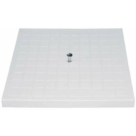 Chiusino carrabile in polipropilene, tappo con coperchio e bullone -55 x 55 cm