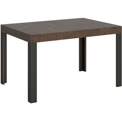 Tavolo allungabile 90x130/234 cm Linea Noce telaio Antracite (1/5)