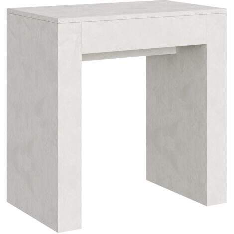 Consolle allungabile 78x47/299 cm Allin Bianco Spatolato