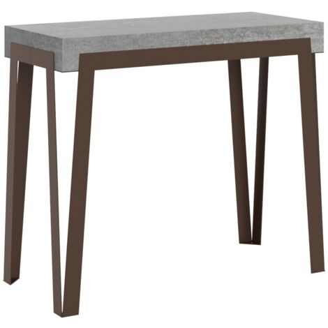 Tavolo consolle "Torino" allungabile in legno per sala da pranzo -Allungabile fino a 300 cm / Premium / Abete Natura (1/5)