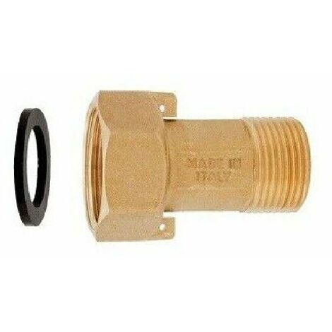 Schell 16241 8 Raccordo a Compressione per Tubi 10 mm, Ottone Cromato, Rame, Cromo, 1/2 Zoll x 10mm