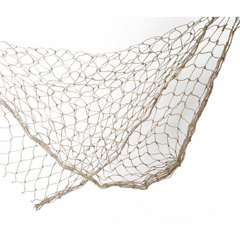 Rete da pesca per decorare ed arredare casa, ideale per bar e decorazioni a tema -150 x 200 cm