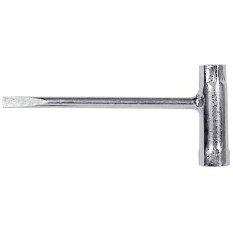 Chiave in acciaio per candela motosega e decespugliatore -13 x 16 mm (1/3)