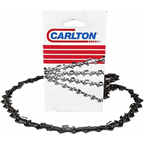 Catena per motosega passo 3/8" ricambio "Carlton" professionale -1.3 mm / 53 maglie (profilo basso) (1/2)