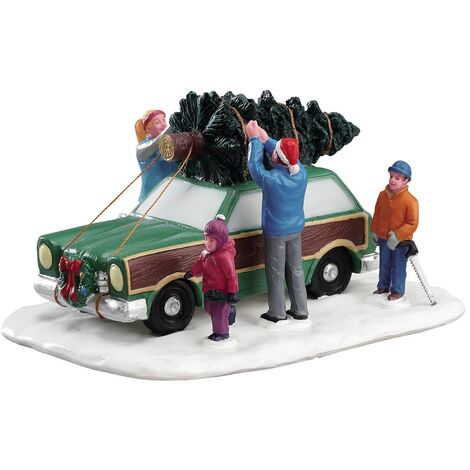 Magie Di Natale Set Di 2 Lampioni Splendid Lights Per Villaggio Natalizio E Presepe – H 10,8 Cm