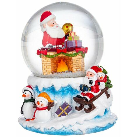 Kit Sfera Di Neve Fai Da Te Snowglobe - Diametro 100 Mm, Base