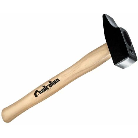 Martello per fabbro tipo "Francese" con manico in legno resistente -100 gr - manico 265 mm (1/3)