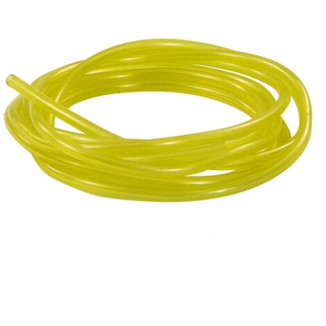 Tubo per carburante in PVC colore giallo trasparente uso professionale -Ø 6.2 mm