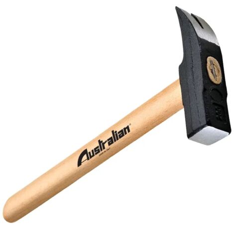 Martello a granchio per carpentiere con manico in legno resistente -200 gr / Manico 27 cm