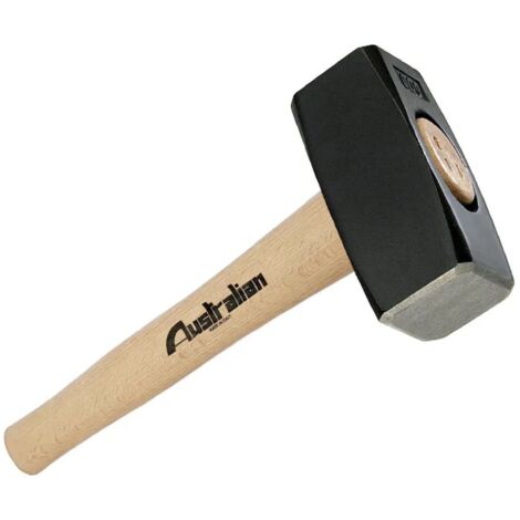 Mazzetta antisfilamento per muratori con manico 28 cm in legno -2000 gr