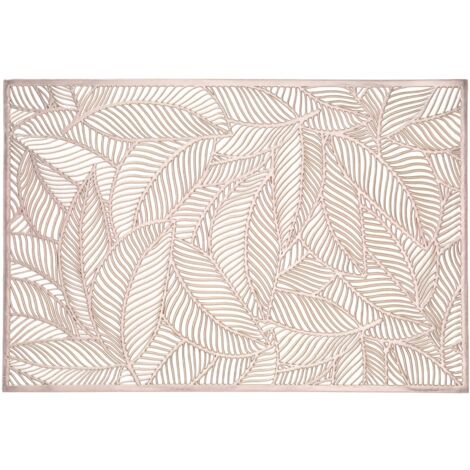 Tovaglietta in PVC da 45 x 30 cm, con motivo natalizio, decorazione per interno -Antracite