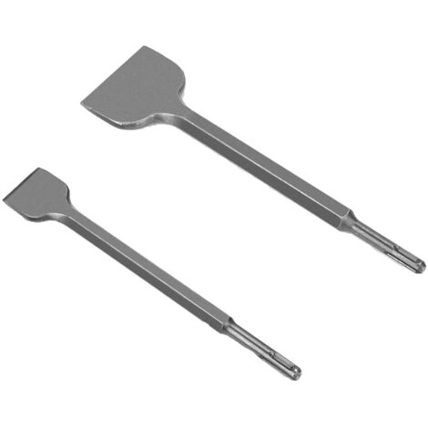 Scalpello con attacco SDS-Plus di tipo largo realizzato in acciaio di qualità -40 x 200 mm
