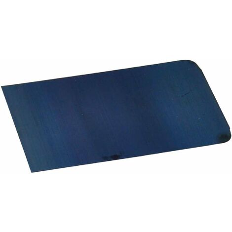 Spatola liscia per carrozziere in acciaio temperato blu in confezione da 12 pezzi -4 cm