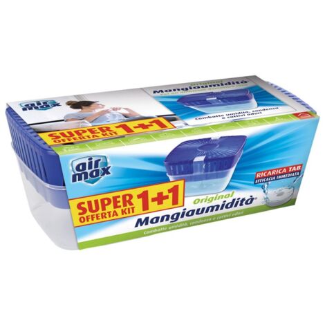 Deumidificatore "air max vortex" kit da 450 gr sistema sistema assorbi umidita da bagno (1/2)
