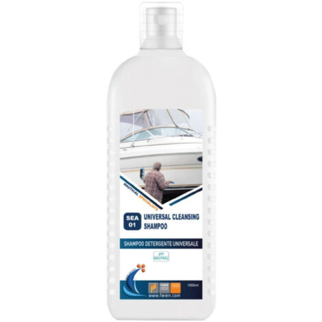 Shampoo detergente "Sea 01" per imbarcazioni, da 1 litro (1/2)