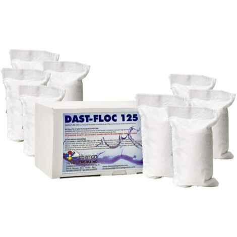 Flocculante solido in sacchetti professionale "Dast-floc 125" per piscine kg 1 (1/5)