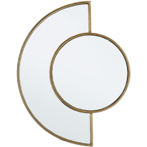 Specchio con cornice in metallo "Namita" -41X56
