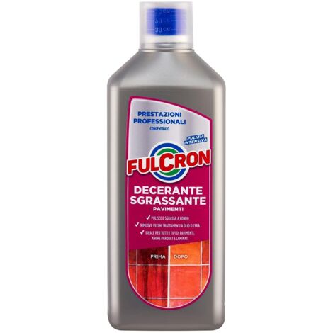 Sgrassante "Fulcron" decerante per pavimenti adatto per la pulizia intensiva, da 1 litro (1/3)