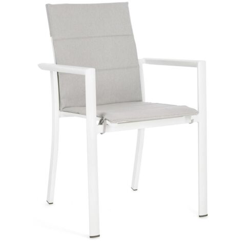 Cuscino per sedia Konnor in tessuto olefin, 91 x 41 x 1h cm -Grigio Chiaro (1/5)