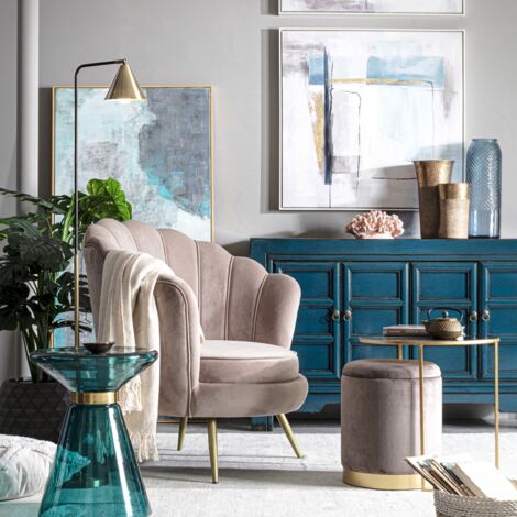 Poltrona a conchiglia 