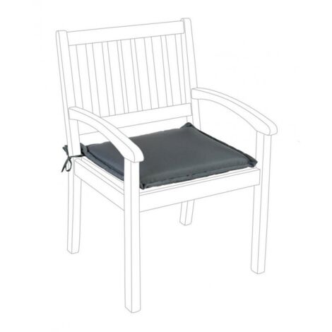 Cuscino da esterno per Poltroncina in Polyestere 180 gr -Antracite (1/5)