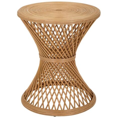 Decorazione Casa Rattan Vassoio In Rattan Rotondo - Per Frutta, Decorazione E Portata Centro Tavola Rotondo