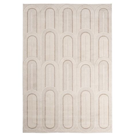 Tappeto da interno Zina Grigio 80% polipropilene, 20% poliestere. -160 x 230 cm (1/2)