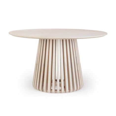 Tavolo Legno Marrone Moderno da Interno 130 cm - ELIJAH (1/5)