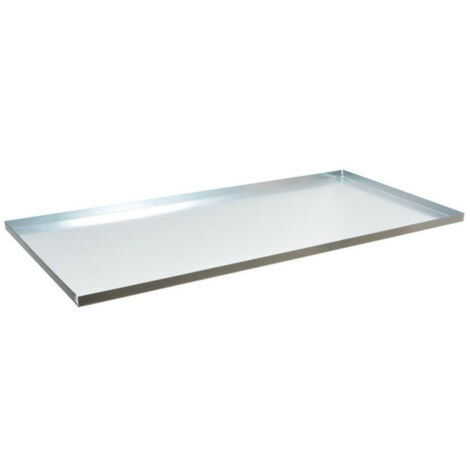 Scivolo deiezioni per gabbia zincata di conigli e polli -183 x 40 cm