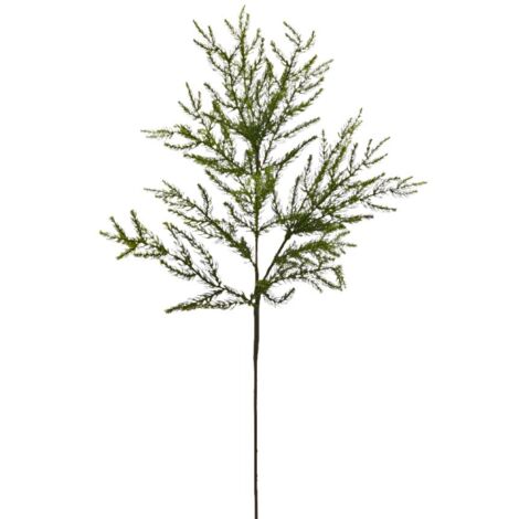 Ramo decorativo color verde per decorazioni e composizioni di fiori h 84 cm