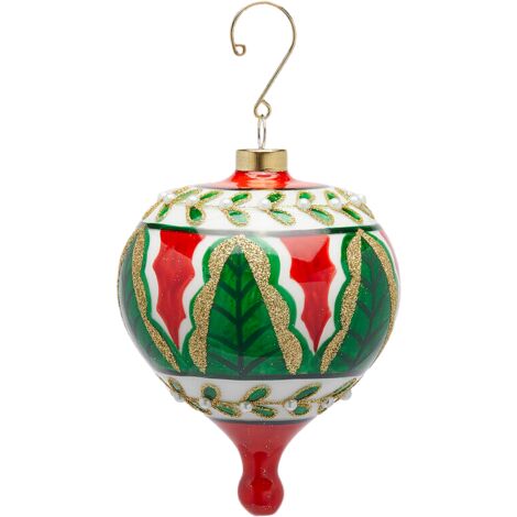 Pendaglio per albero di Natale "Trottola Tirolo" da 12 x 10 cm (1/2)