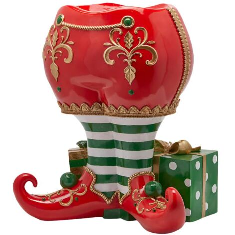 Base albero "Gambe dell'elfo" per albero di Natale supporto in metallo da 66 cm (1/3)