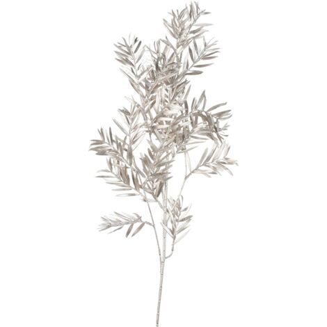 Rametto decorativo natalizio color champagne per decorazioni natalizie h 75 cm -Modello 1